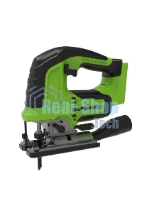 Лобзик электрический аккумуляторный GreenWorks GD24JS, 24V, бесщеточный без АКБ и ЗУ