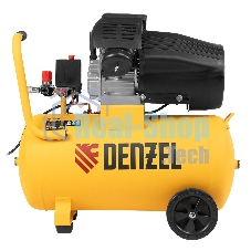 Компрессор воздушный Denzel прям. привод DCV1800/50, 1,8 кВт, 50 л, 320 л/мин