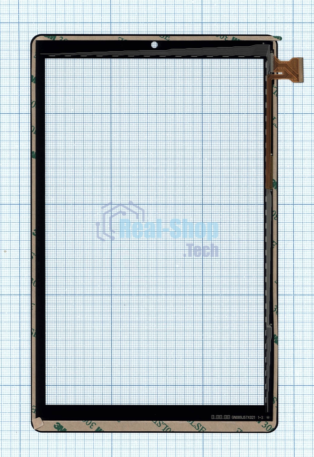 Сенсорное стекло (тачскрин) BQ 9055L, черное