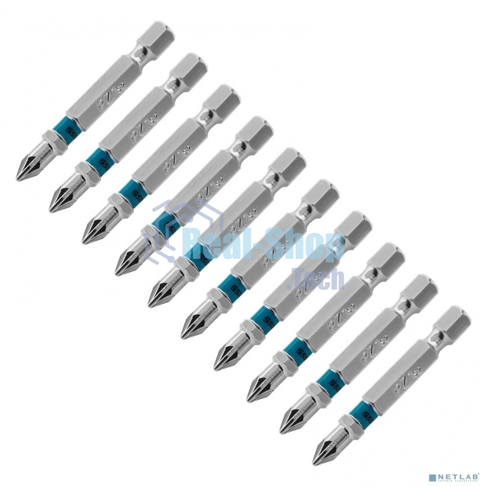 Набор бит Gross 11344 pz1х50 сталь s2 10 шт.