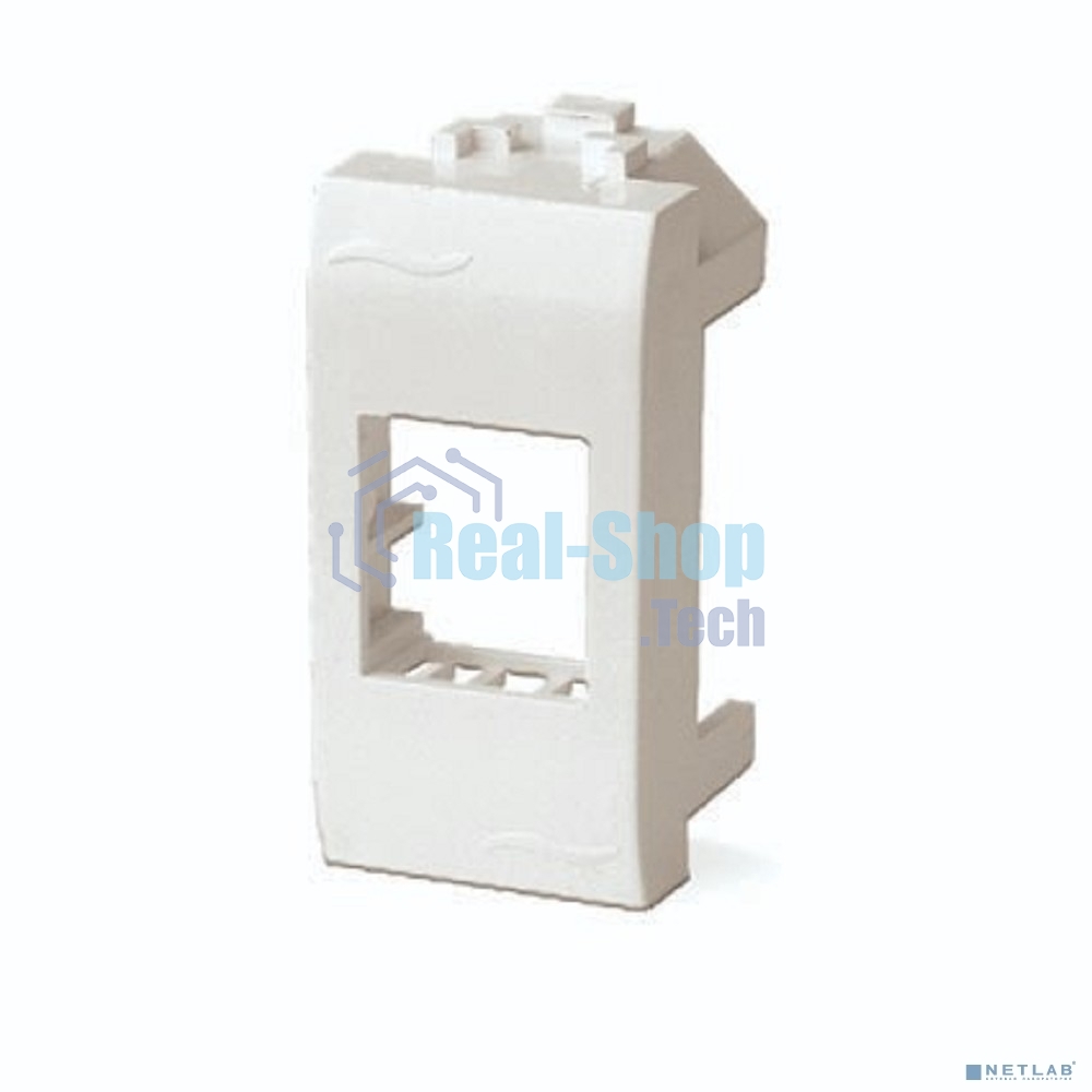 Адаптер для информационных разъемов SIEMON, белый, 1мод. Dkc 76608B