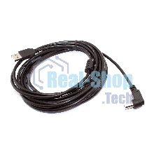 Кабель USB 2.0 на USB-B угол вверх 5 м