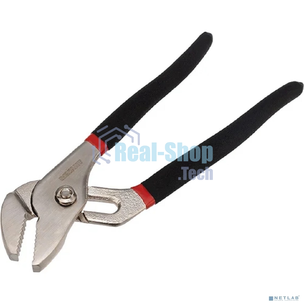 Клещи переставные Rexant 200 мм никелированные, обливные рукоятки