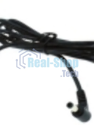 Кабель DC 5.5x2.5 18 AWG папа-папа 0,5 м с угловым штекером