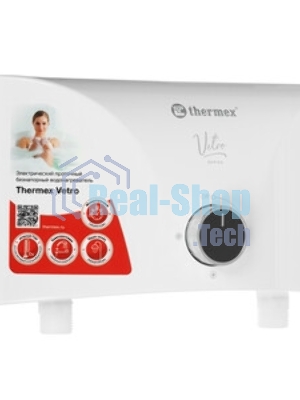 Электроводонагреватель проточный Thermex Vetro 5500 combi