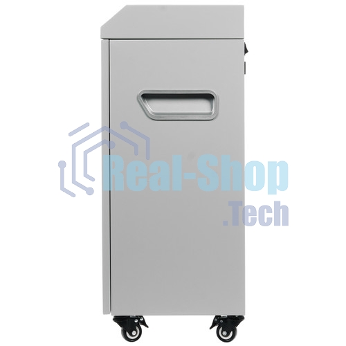 Шредер Office Kit S600 S600 1,9x15 (секр.P-5)/фрагменты/17лист./60лтр./Уничт:скрепки, скобы, пл.карты/CD