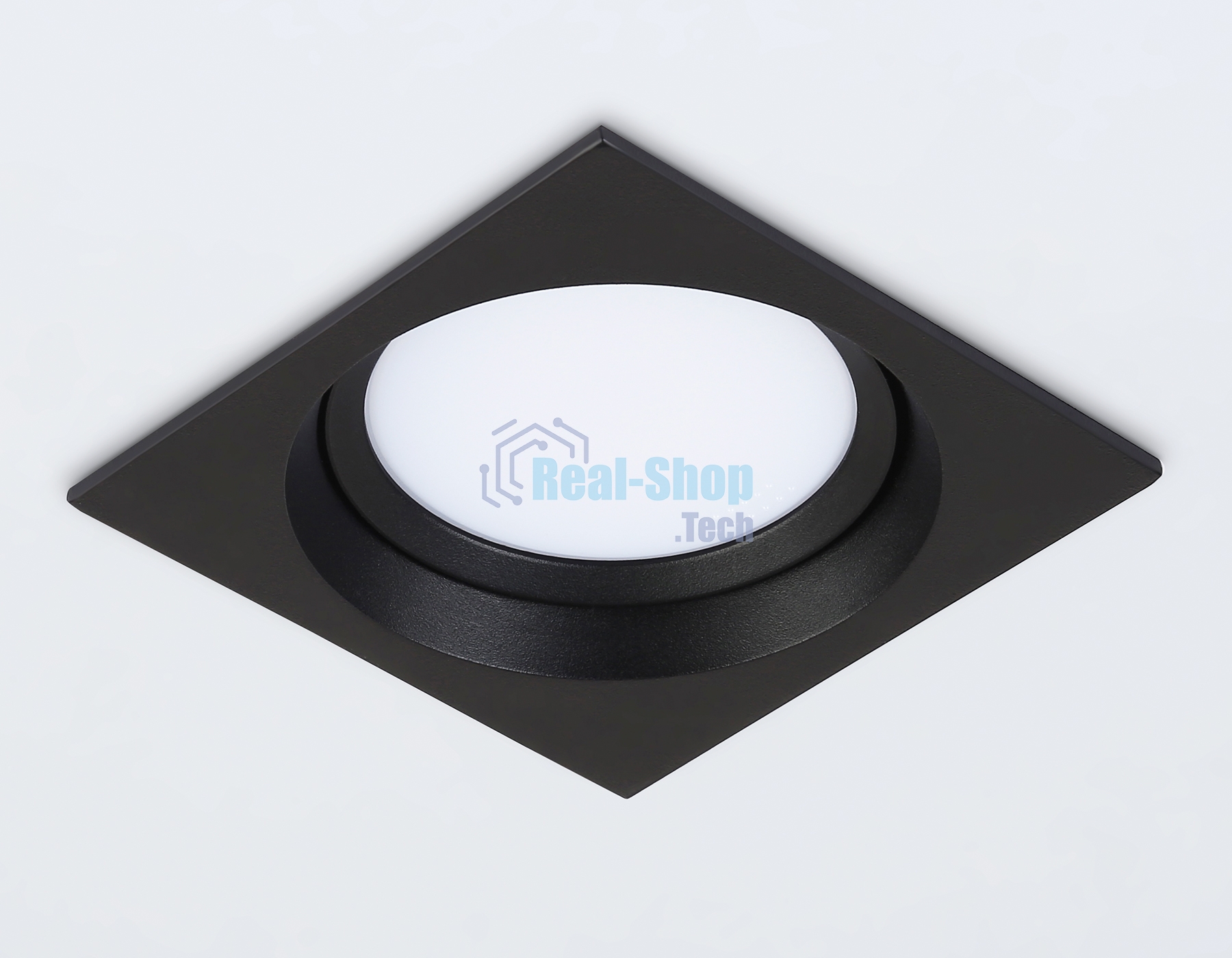 Светильник Ambrella light TN52233 BK черный IP20 GX53 110*110*44
