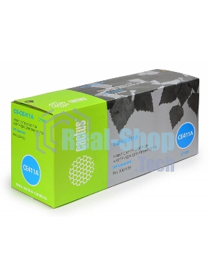 Картридж лазерный Cactus CS-CE411A голубой (2600 стр.) для HP CLJ Pro 300 Color M351/Pro 400 Color M451