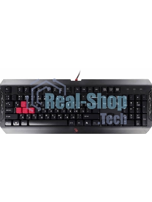 Клавиатура проводная A4Tech Bloody Q100 USB черный