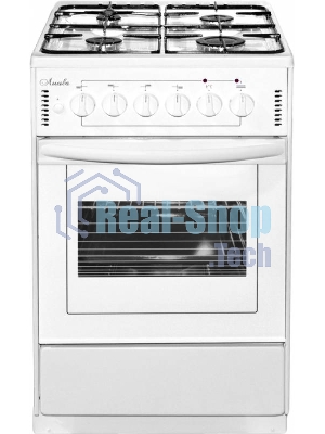 Плита комбинированная Лысьва ЭГ 401-2у белый, конфорок 4 газовых, духовка 57 л, 50 см x 84 см x 60 см (без крышки)