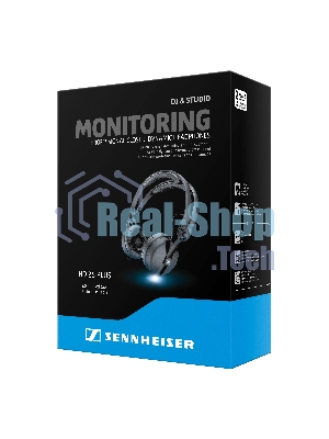 Проводные наушники Sennheiser HD 25 PLUS черный, накладные, Jack 3.5 мм
