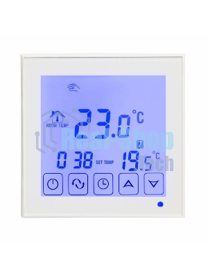 Терморегулятор сенсорный с автоматическим программированием Rexant, R200W, белый