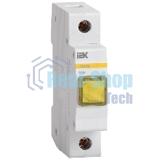 Лампа сигнальная ЛС-47М жел. ИЭК MLS20-230-K05