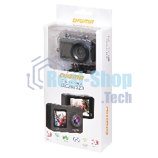 Экшн-камера Digma DiCam 520 серый