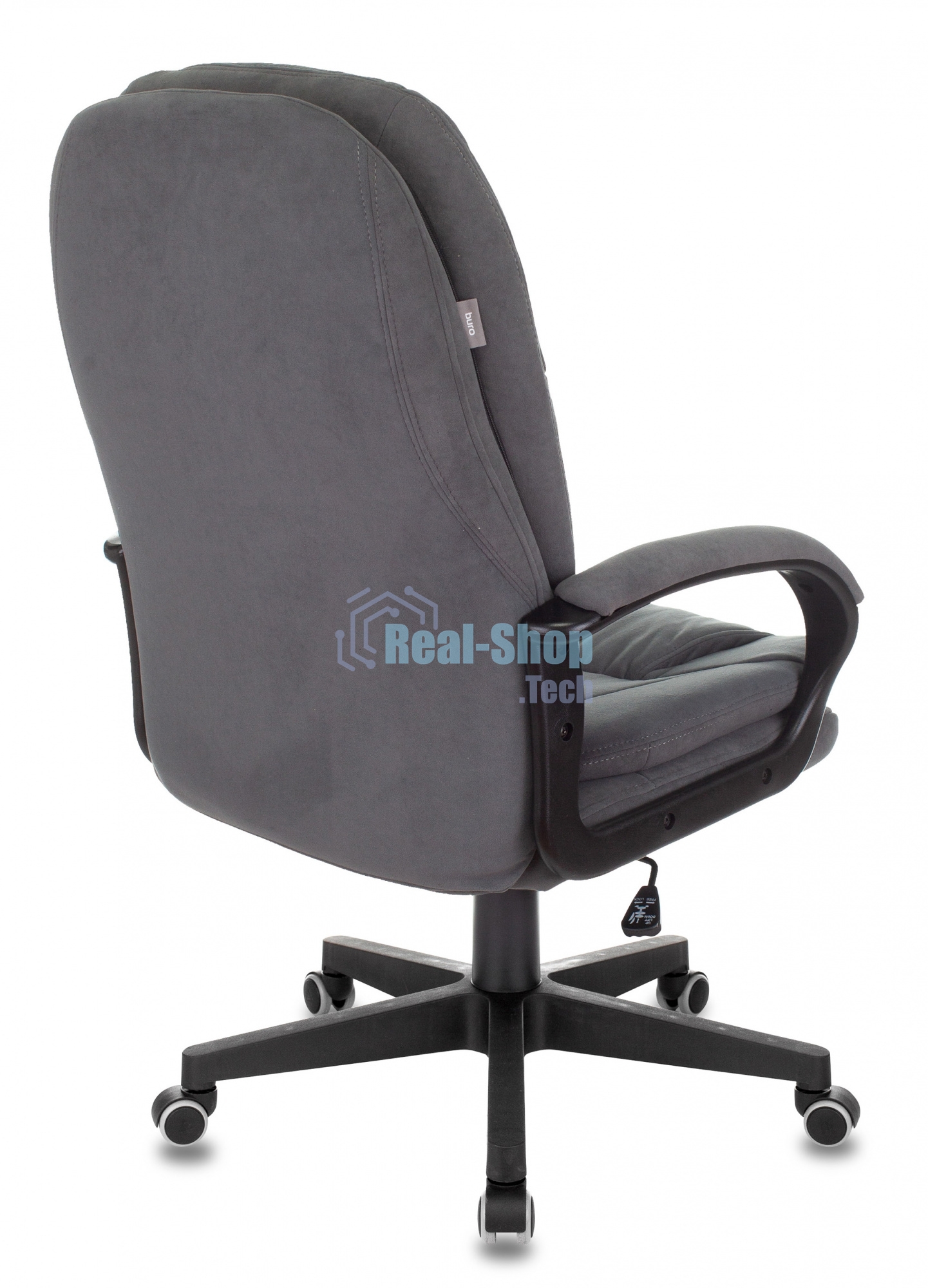 Кресло руководителя Бюрократ CH-868N Fabric Alfa 44 серый, крестовина пластик