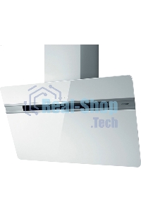 Вытяжка каминная JET AIR VIKI WH/A/90 / Декоративный дизайн, 90 см, 1200 куб.м., сенсорное управление, белая