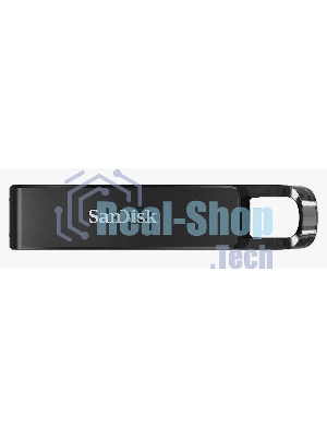 Флешка USB Sandisk CZ460 Ultra (SDCZ460-128G-G46), 128Gb, USB Type-C, R/W 150/30, черный