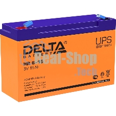 Батарея для ИБП Delta HR 6-15 (6V 15Ah)
