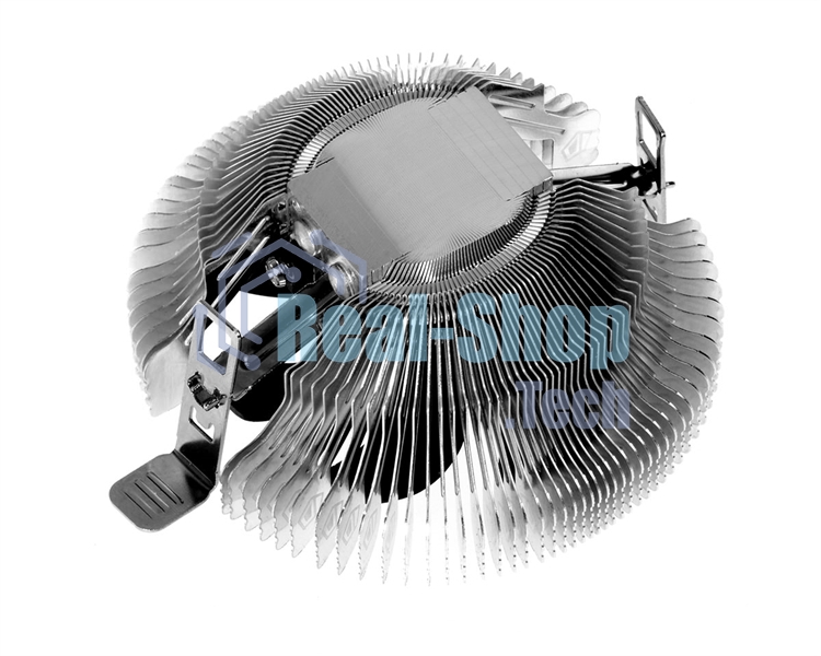 Кулер Cooler ID-Cooling DK-01S серебристый/черный 80мм алюминий 2200rpm 24db 3-pin 65W