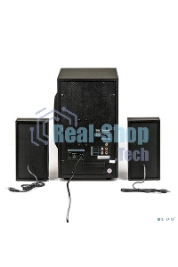 Акустическая система Dialog Progressive AP-240B BLACK - акустические колонки 2.1, 50W+2*10W RMS, Bluetooth, USB+SD reader