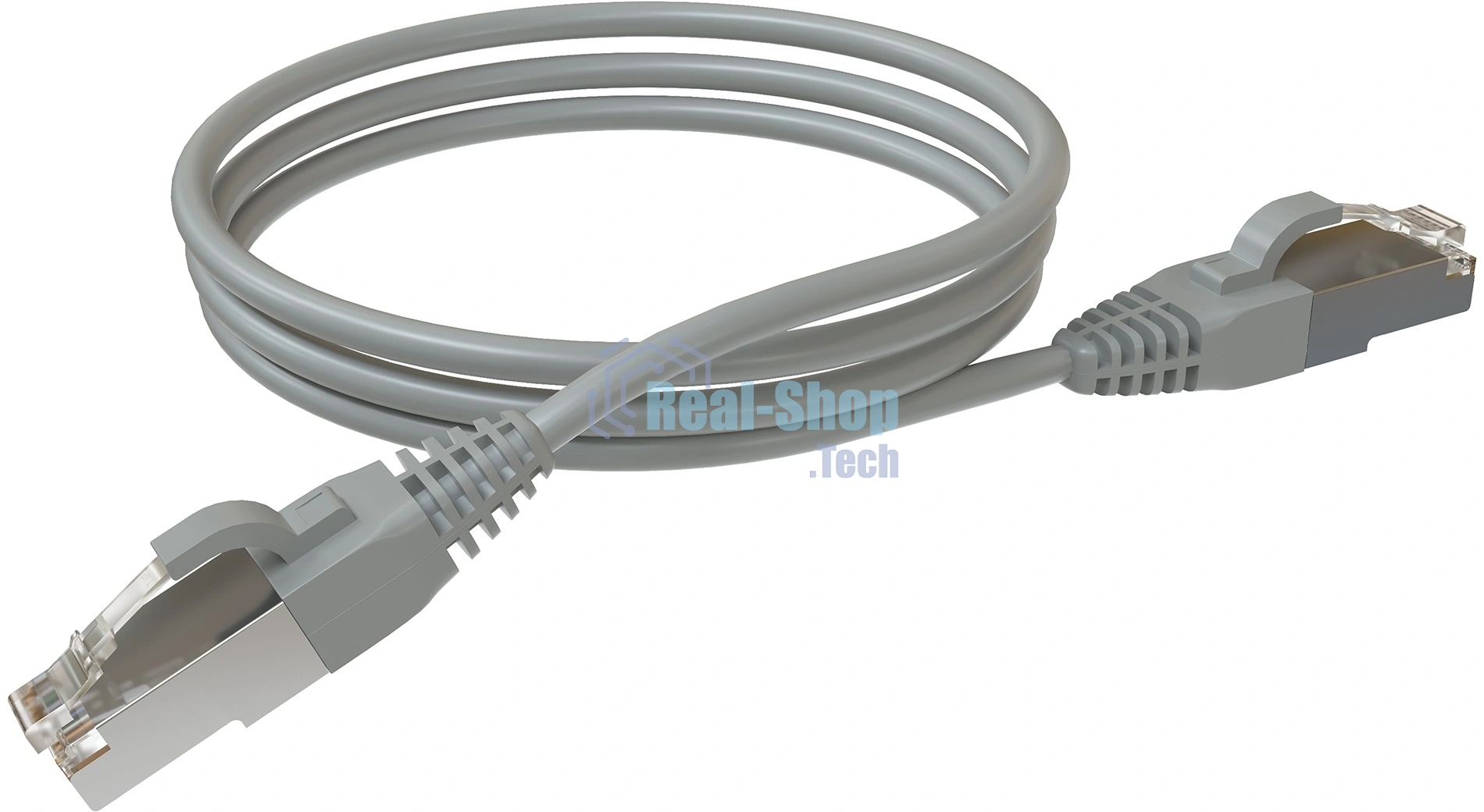 Патч-корд Sysmatrix PC 4545.5ES26.2LSZHGY F/UTP RJ-45 вил.-вилка RJ-45 кат.5E 2м серый LSZH