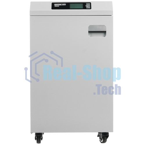 Шредер Office Kit S600 S600 1,9x15 (секр.P-5)/фрагменты/17лист./60лтр./Уничт:скрепки, скобы, пл.карты/CD