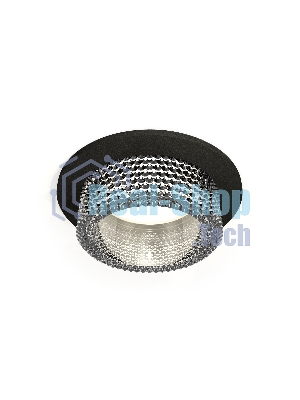 Комплект встраиваемого светильника Ambrella light XC6513040 SBK/CL черный песок/прозрачный MR16 GU5.3 (C6513, N6150)