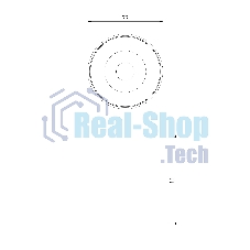 25116/LED 12W 4000K / Светильник потолочный светодиодный / титан
