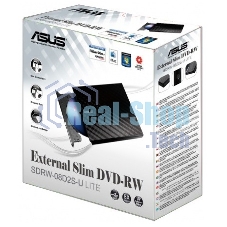 Оптический привод внешний DVD-RW Asus SDRW-08D2S-U белый USB внешний RTL