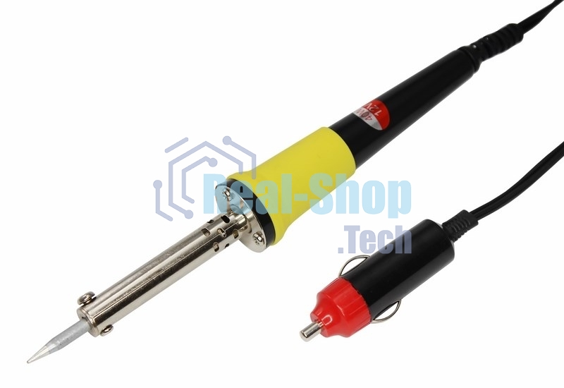 Паяльник Rexant со штекером прикуривателя автомобиля 40 Ватт/12 Вольт