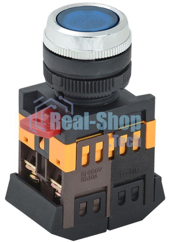 Кнопка ABLFS-22 син. 1з+1р ИЭК BBT30-ABLFS-K07