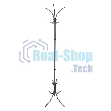 Вешалка напольная Бюрократ Нова-4 НОВА-4/GREY серый основание крестовина наконечники черный крючки двойные для верхней одежды метал. (упак.: 1 шт) Вешалка напольная Бюрократ Нова-4 НОВА-4/GREY серый основание крестовина наконечники черный крючки двойные для верхней одежды метал. (упак.: 1 шт)