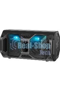 Портативная акустика Defender Rage 50 Вт Light/BT/FM/USB/LED/TWS черный