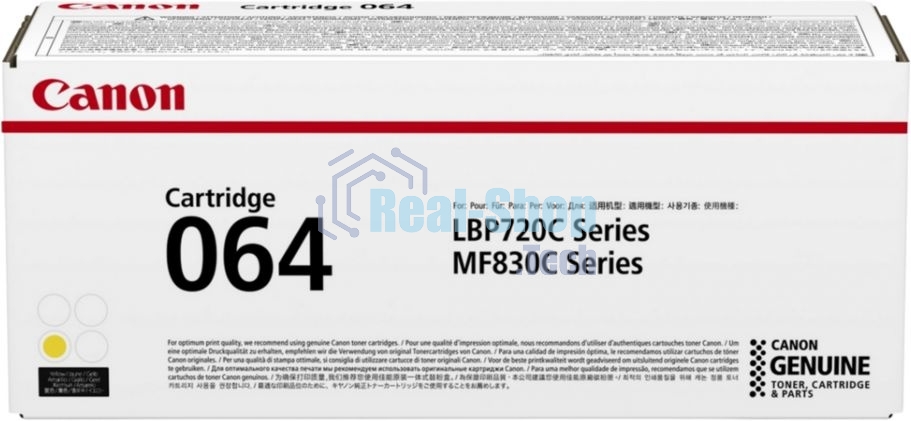 Картридж лазерный Canon CRG 064 Y (4931C001) желтый (5000 стр.) для Canon MF832Cdw