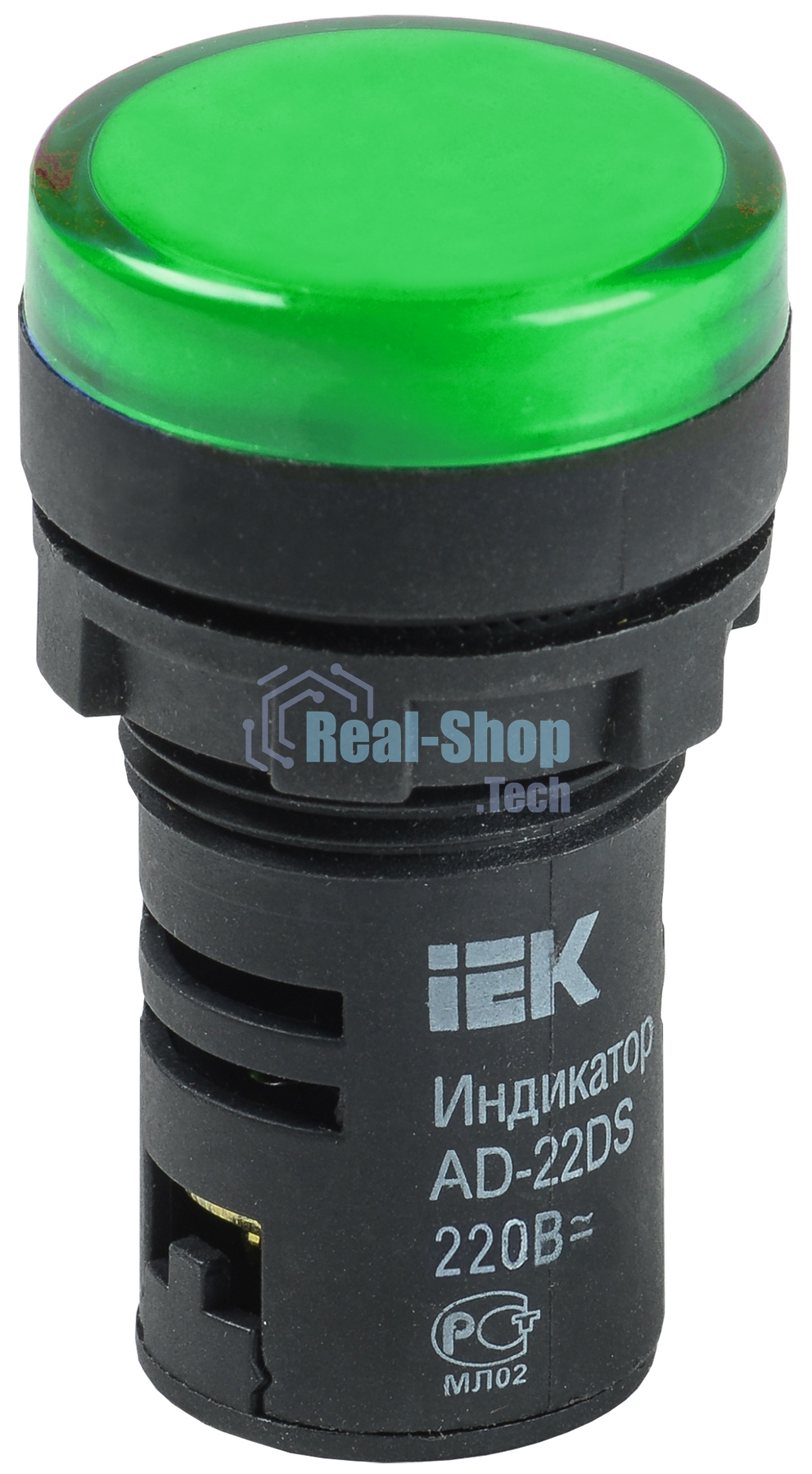 Арматура светосигнальная AD-22DS 12В AC/DC зел. ИЭК BLS10-ADDS-012-K06