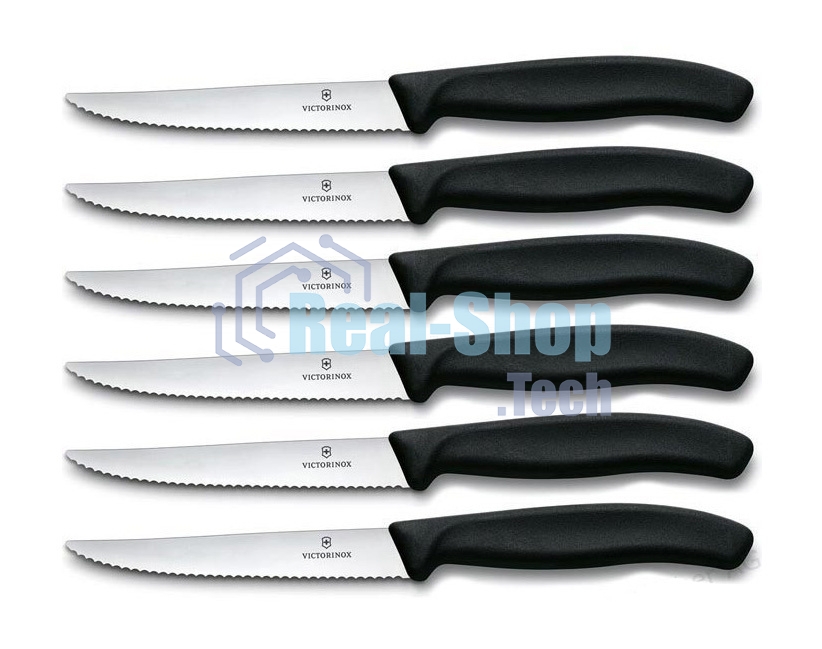 Набор Victorinox кухонный, 6 предметов, черный