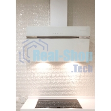 Вытяжка каминная JET AIR VIKI WH/A/90 / Декоративный дизайн, 90 см, 1200 куб.м., сенсорное управление, белая