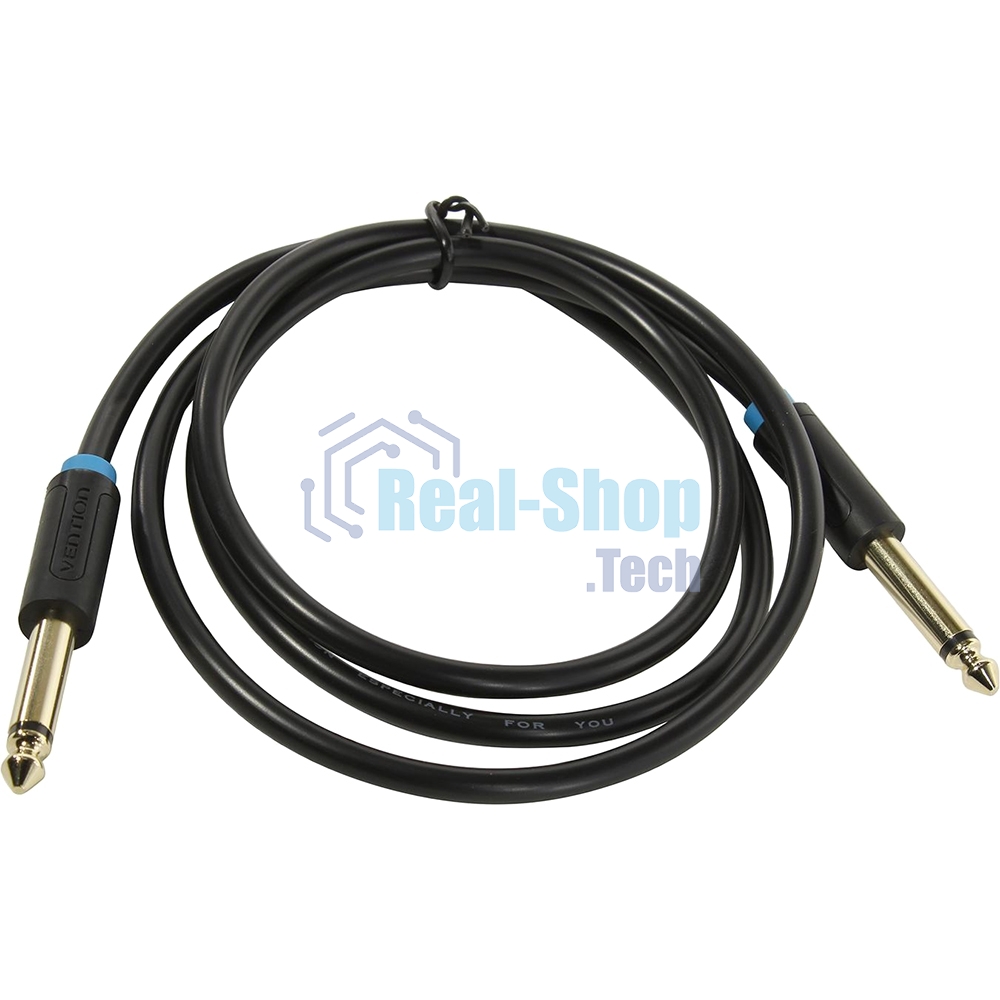 Кабель Vention аудио Jack 6,35 мм M/6.35 M - 1 м