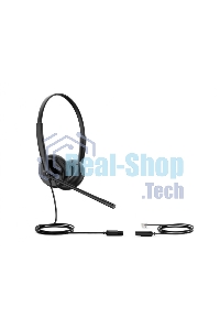 Гарнитура проводная YEALINK YHS34 Lite Dual Дуо, Проводная, HD звук, QD, RJ9, шт