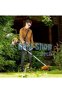 Триммер бензиновый Denzel DTL-43S, 43 см3, разъемная штанга, состоит из 2 частей