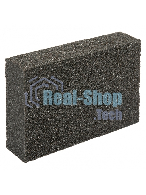 Губка для шлифования Matrix 100 x 70 x 25 мм, мягкая, 3 шт., P 60/80, P 60/100, P 80/120