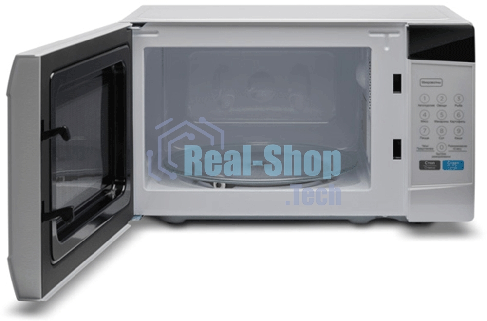 Микроволновая печь Midea EM720CKE белый, 20 л, 700 Вт, переключатели - сенсор