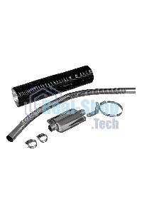 Дизельная тепловая портативная пушка Denzel Flame-5, 5кВт, 300м3/ч, непр.наг., циф. терм.