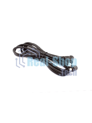Кабель DC 5.5x2.5 18 AWG папа-папа 1,5 м с угловым штекером