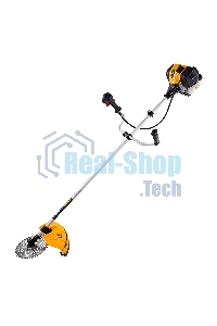 Триммер бензиновый Denzel DGT-520, 52см3, 3 л.с., неразъемная штанга, состоит из 2 частей