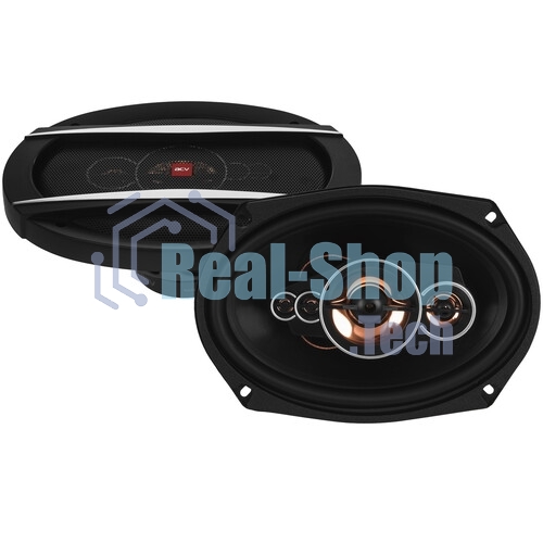 Колонки автомобильные ACV PI-694E 240Вт 88дБ 4Ом 16x23см (6x9дюйм) (ком.:2кол.) коаксиальные четырехполосные