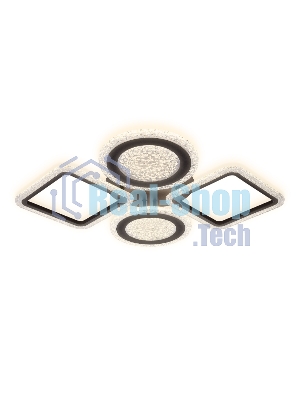 Потолочный светодиодный светильник FA431/4 CF кофе 108W 750*580*80 (ПДУ РАДИО 2.4G)
