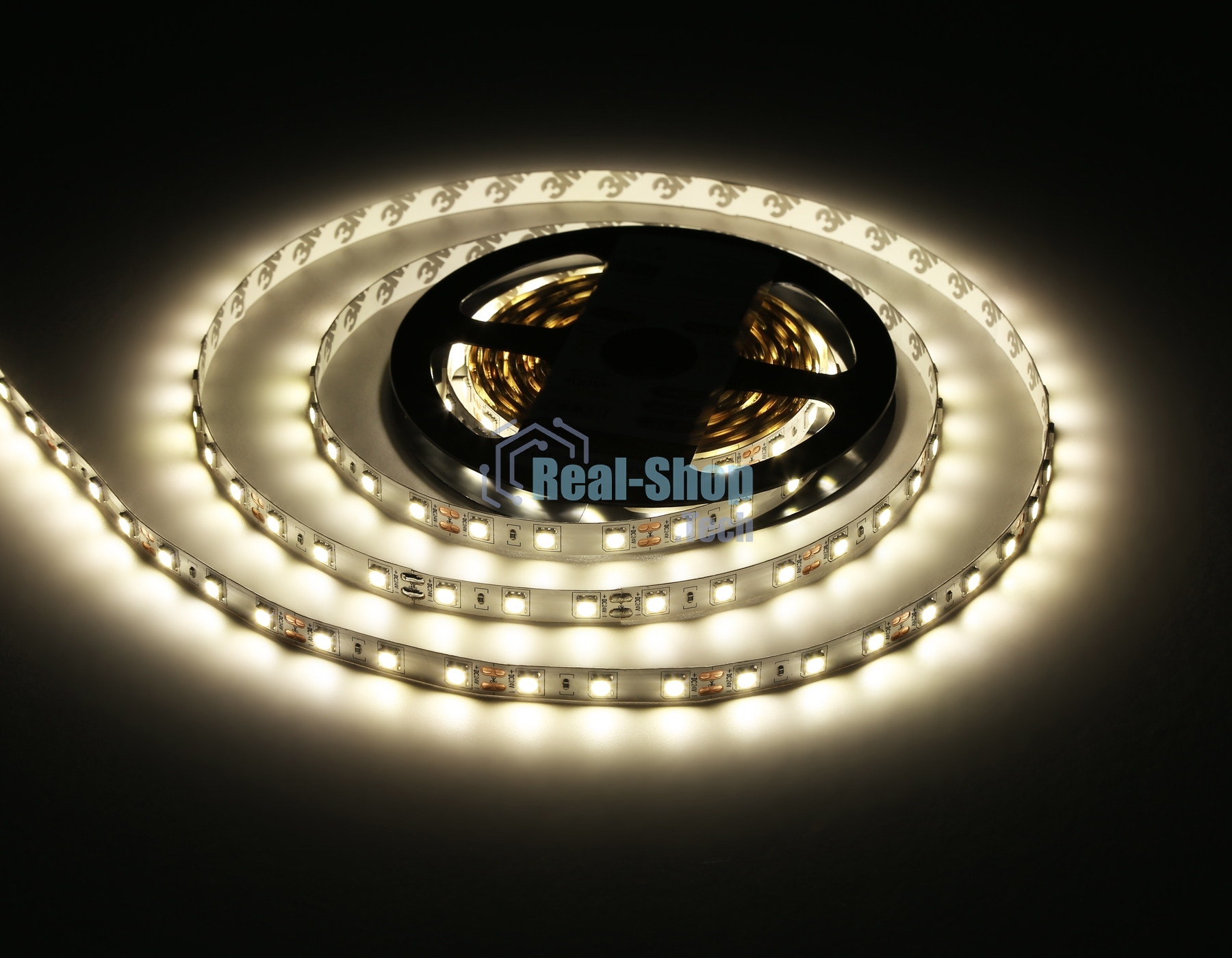 Светодиодная лента Ambrella light GS4002 5050 60Led/ 14.4W m/ 24V IP20 4500K/ 5000*10*1.87mm (2 конт.)