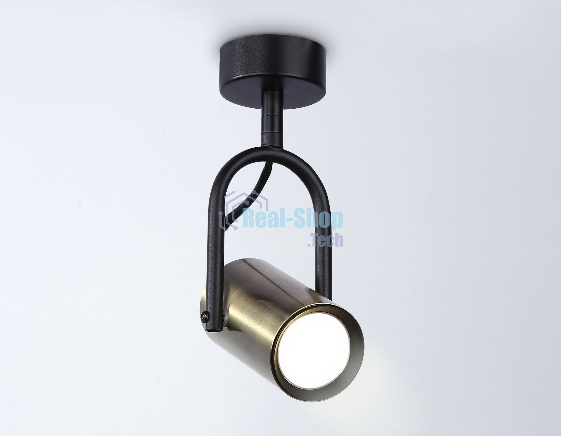 Светильник Ambrella light TA13192 BK/SB черный/бронза GU10 max 12W D55*L100*H200