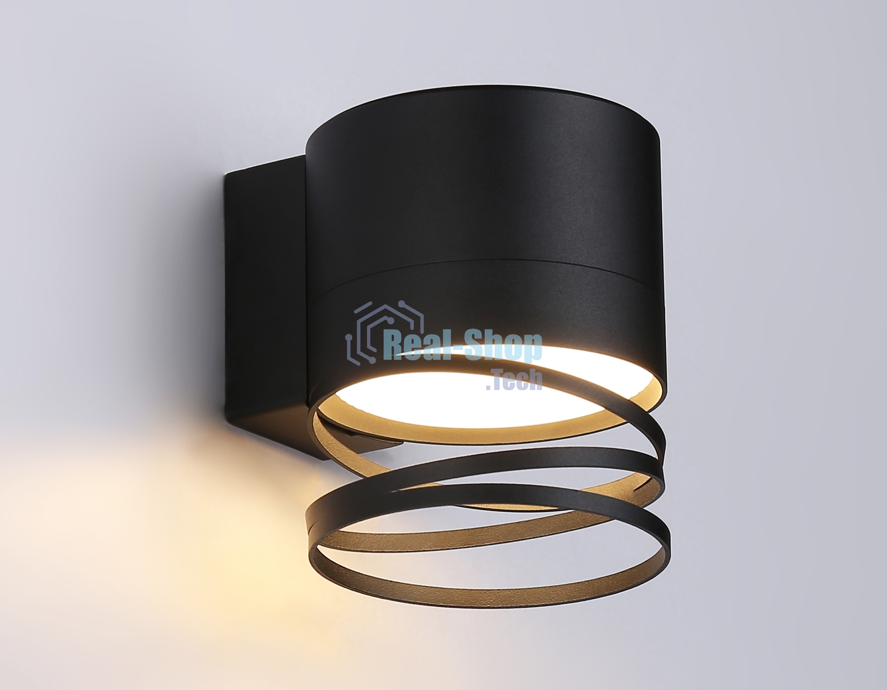 Светильник Ambrella light TN71113 BK черный GX53 max 12W 110*82*100